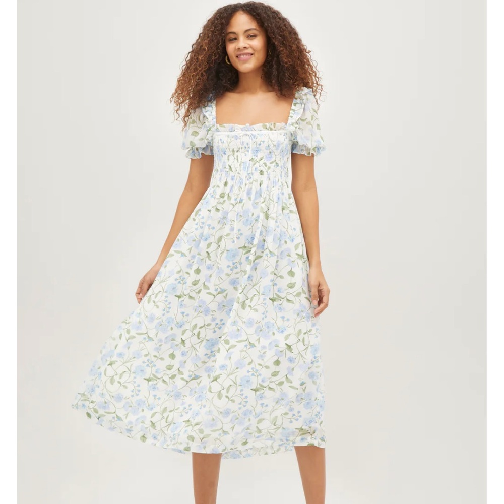 Hill House The Scarlett Midi Nap Dress